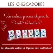 Pour la Saint Valentin, offrez les Chocadores 😍
Des chocolats solidaires à déguster sans modération ! 🍫

Lien de notre boutique en ligne dans la bio! 🎁

#saintvalentin #chocolat #handiresponsable #solidaire #bio
