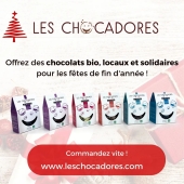 Pour les fêtes de fin d'année, offrez les Chocottes ! 🎄
https://www.leschocadores.com
Lien de notre site internet en bio 🤩
Vous aussi, soyez croqueurs de vie avec les Chocadores 🍫
#chocolat #bio #solidaire #handiresponsable #esat #amande #noisettes #noel
